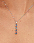Collana Fancy Freedom Blue 450mm
