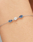 Bracciale Fancy Freedom Blue 185mm