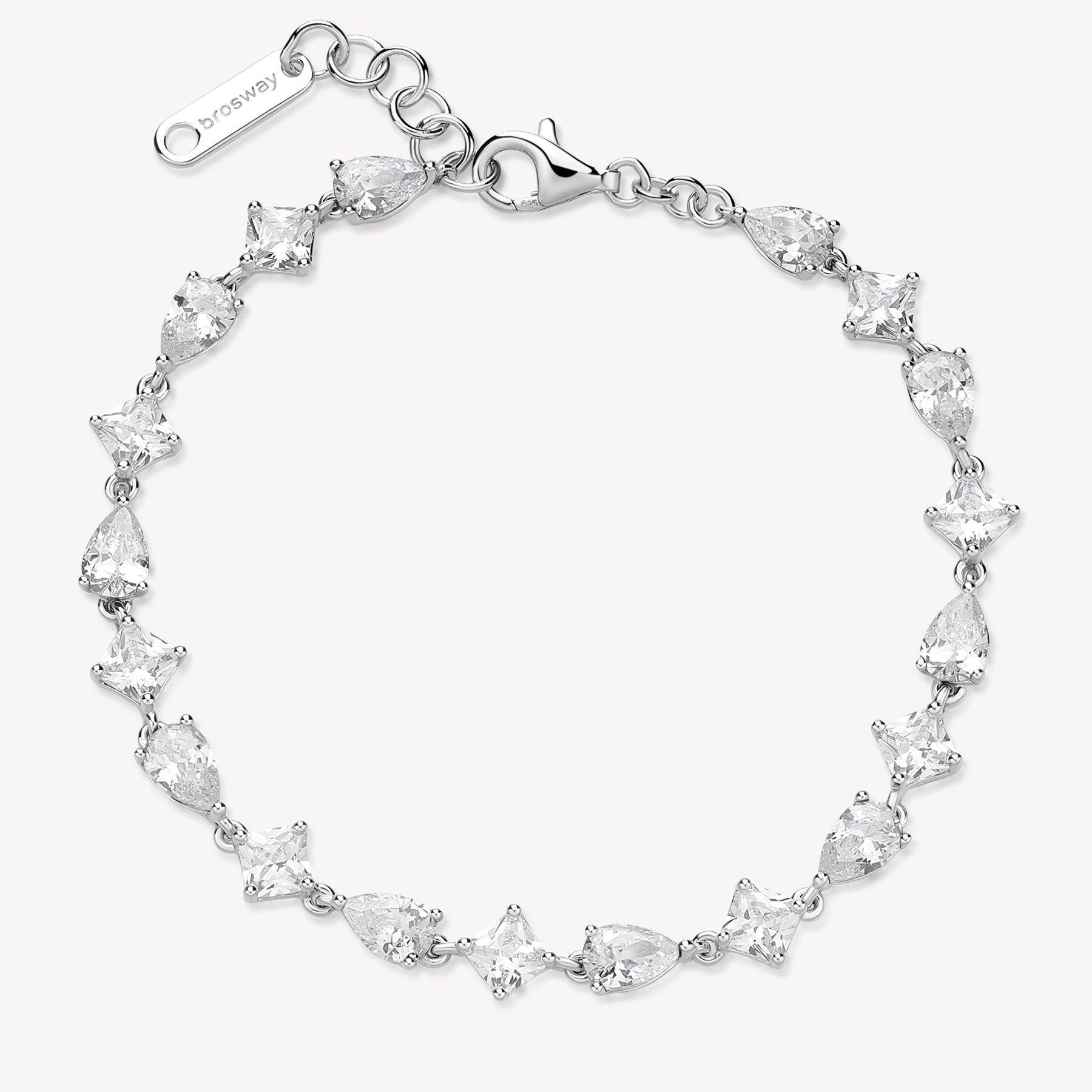Bracciale Fancy Infinite White 180mm