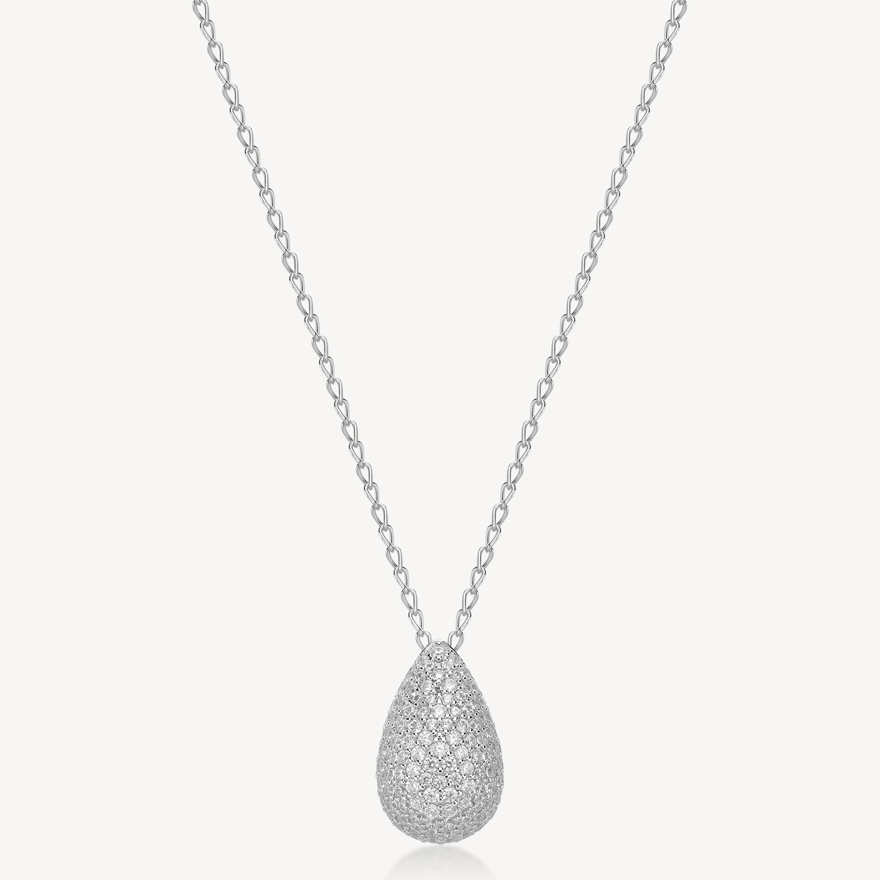 Collana Fancy Infinite White 440mm