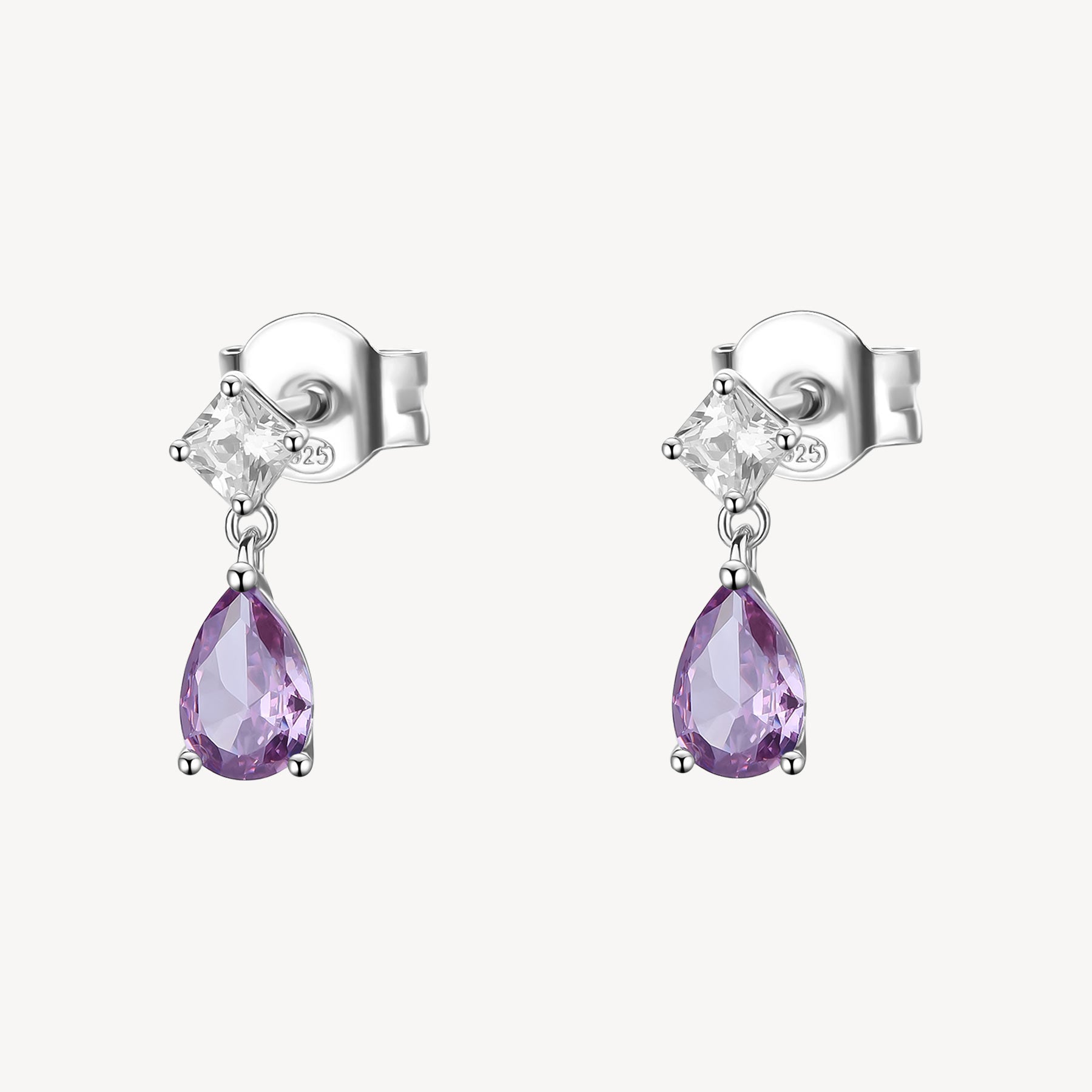 Orecchini Fancy Magic Purple 12mm