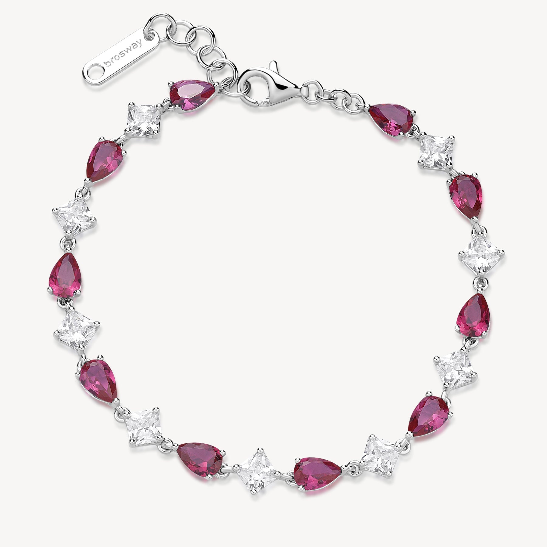 Bracciale Fancy Passion Ruby 180mm