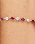 Bracciale Fancy Passion Ruby 180mm