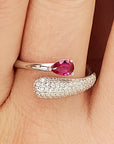 Anello Fancy Passion Ruby