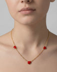 Collana 3 cuori