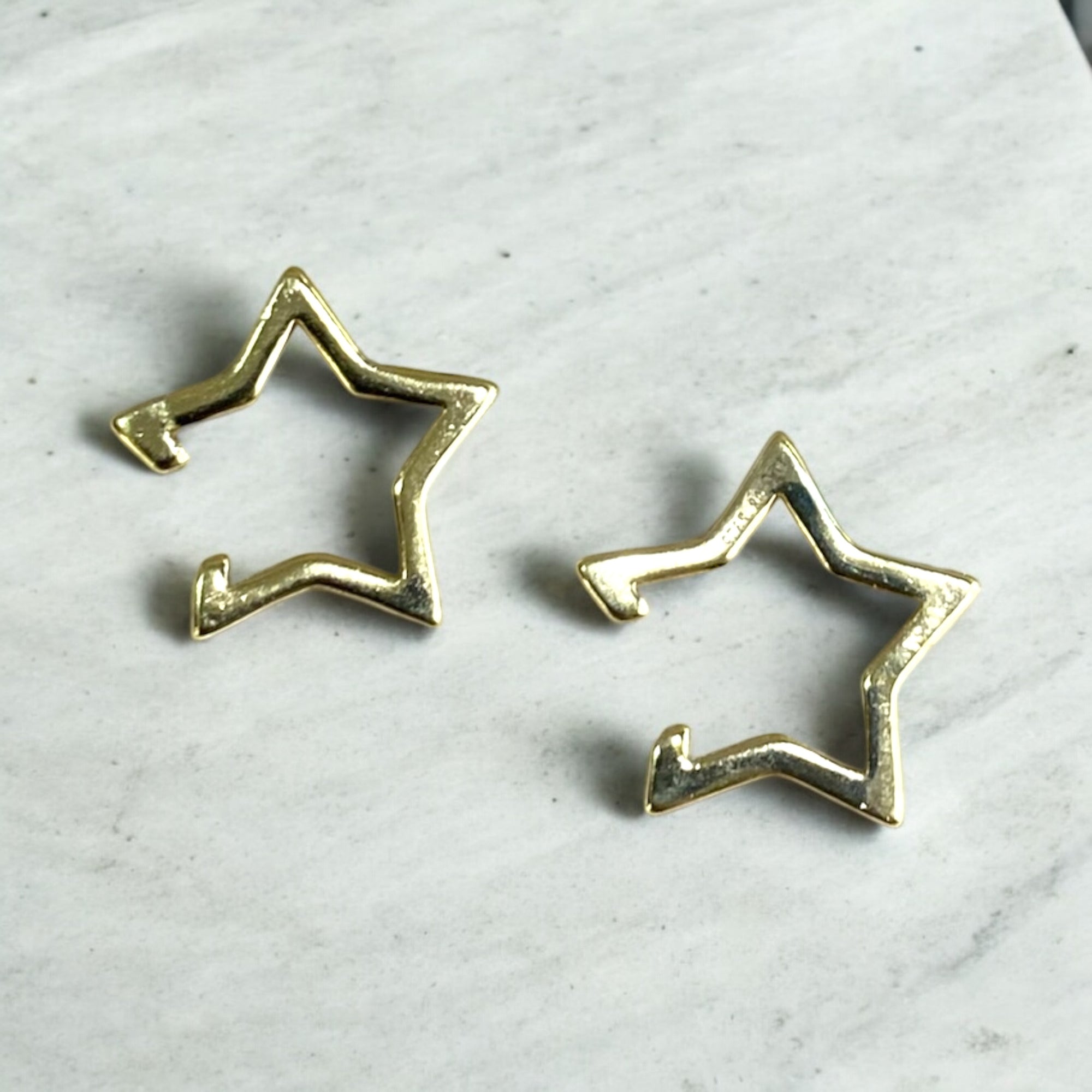 Coppia Ear-cuff stellina Gold