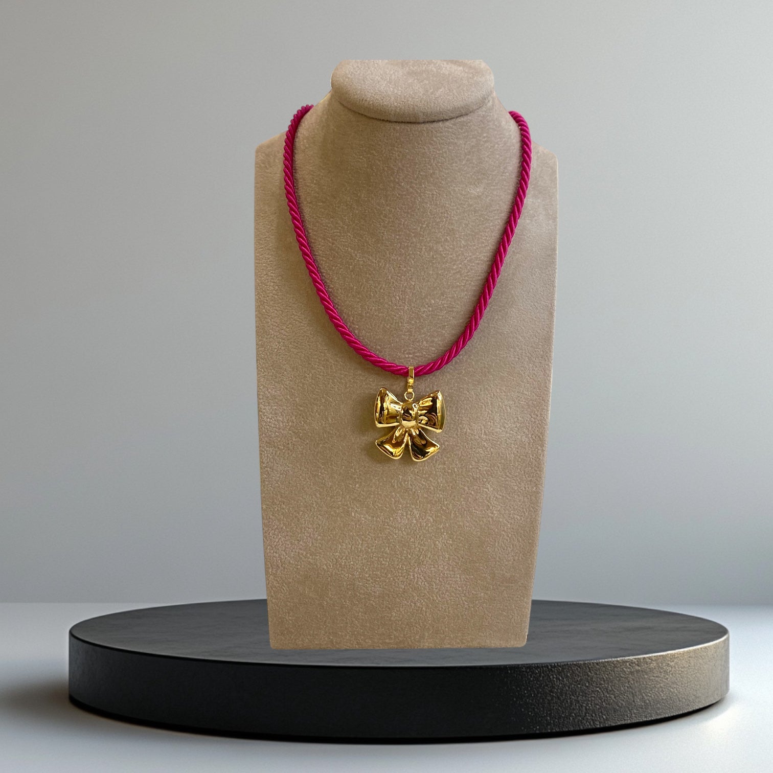 Collana Seta &amp; Fiocco