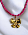 Collana Seta & Fiocco