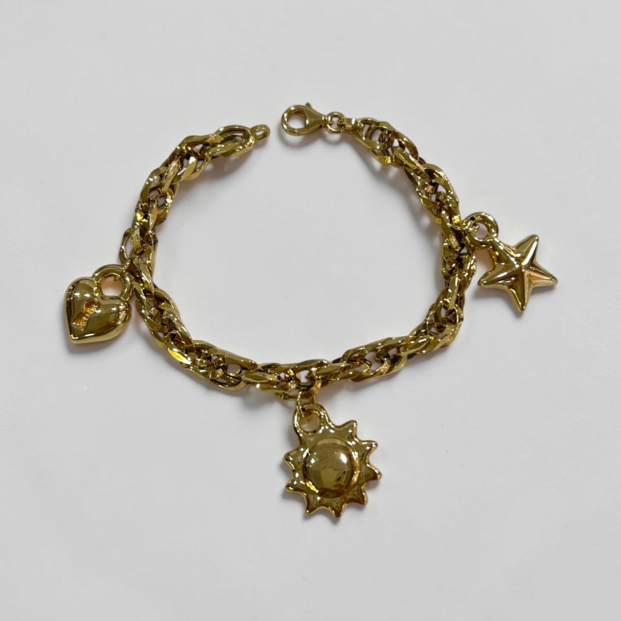 Bracciale Sole,Cuore,Amore