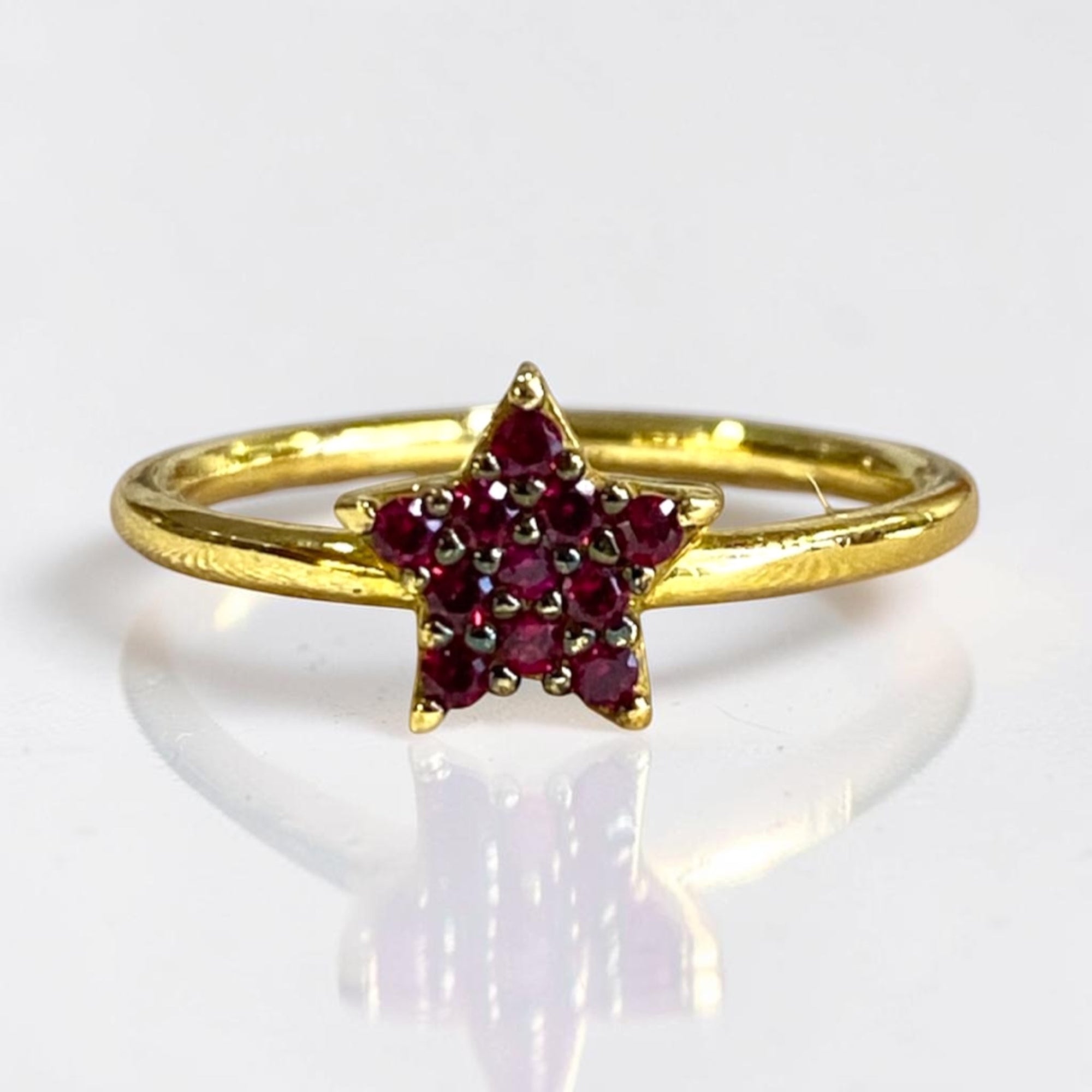 Anello Ruby star