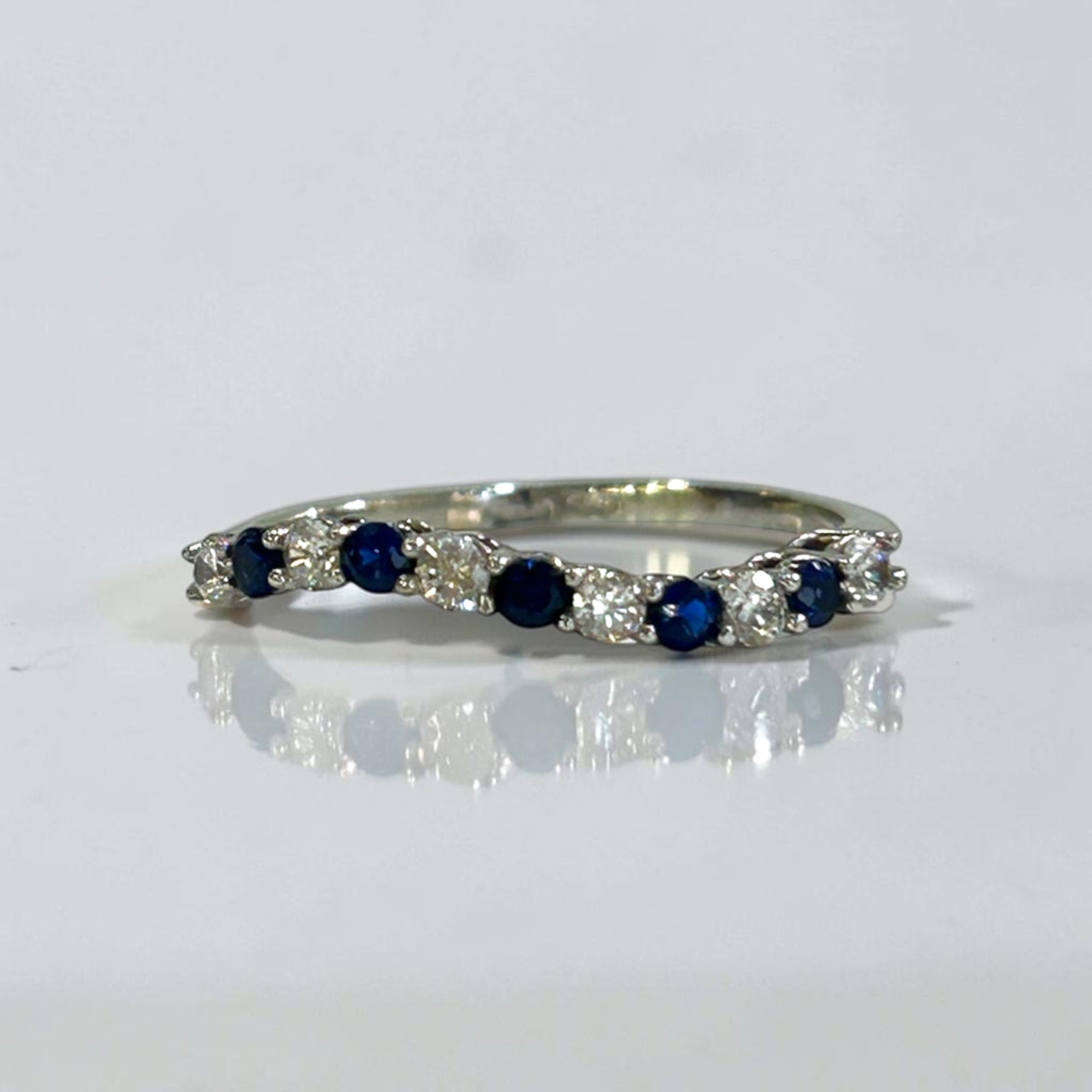Anello Onda Blu