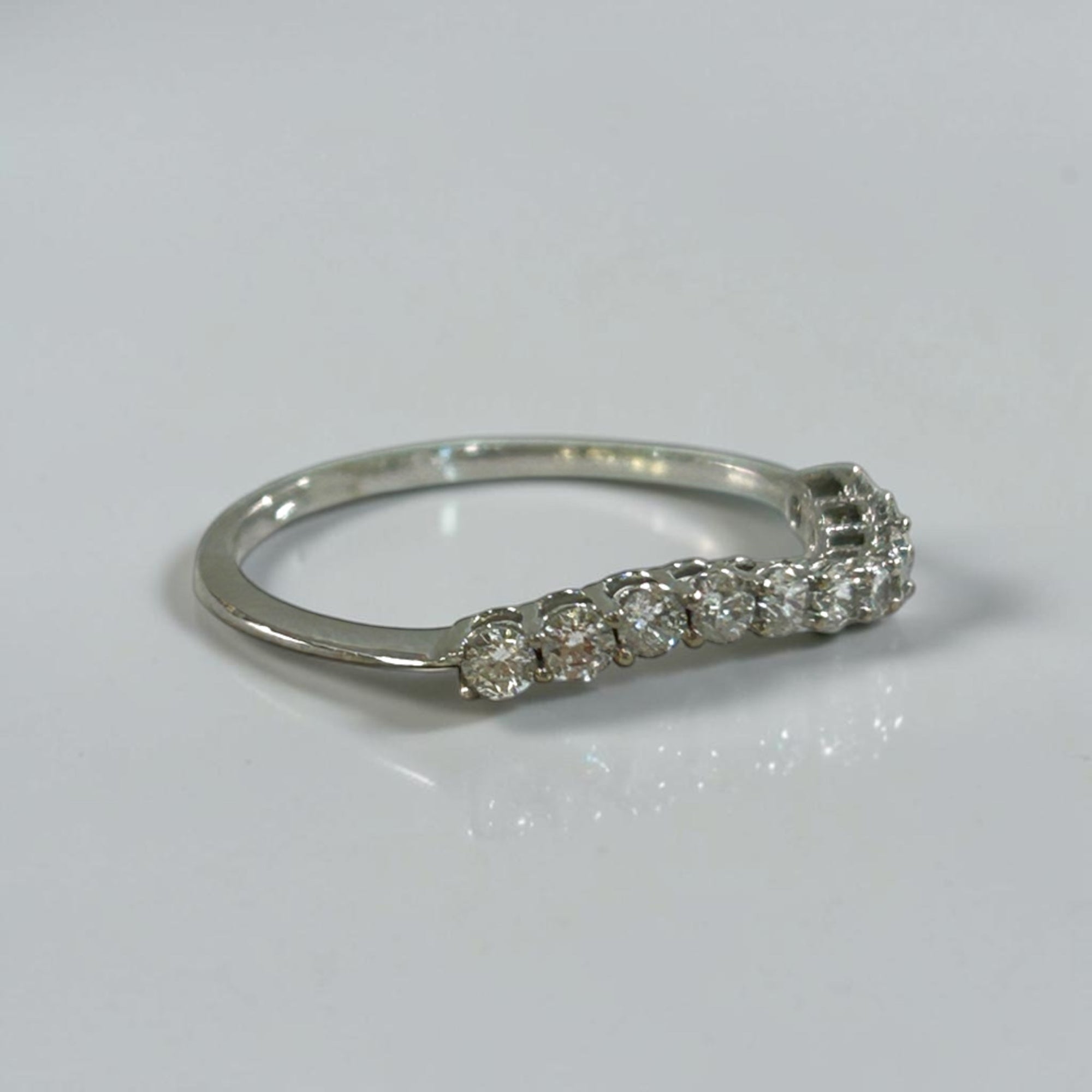 Anello Onda White