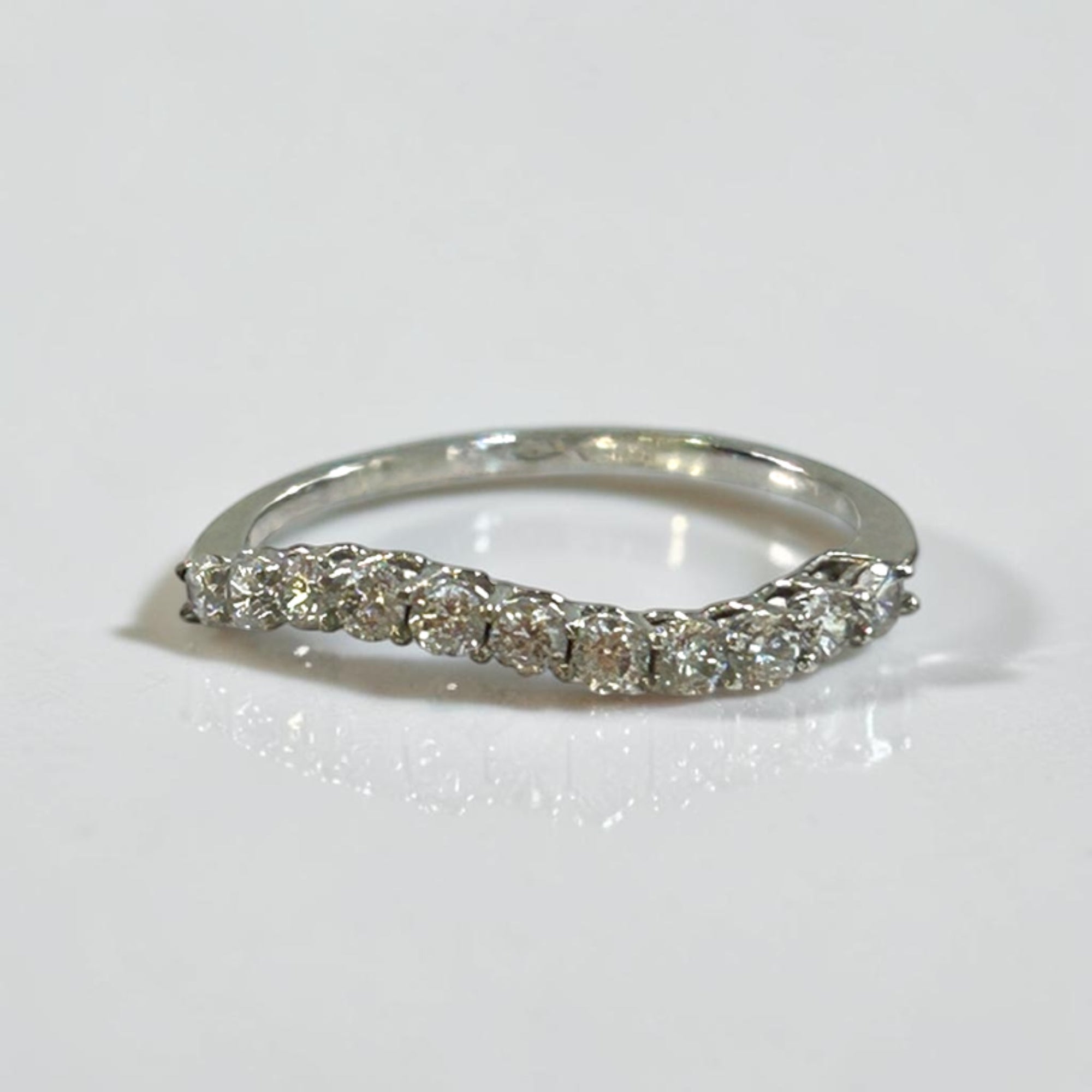 Anello Onda White