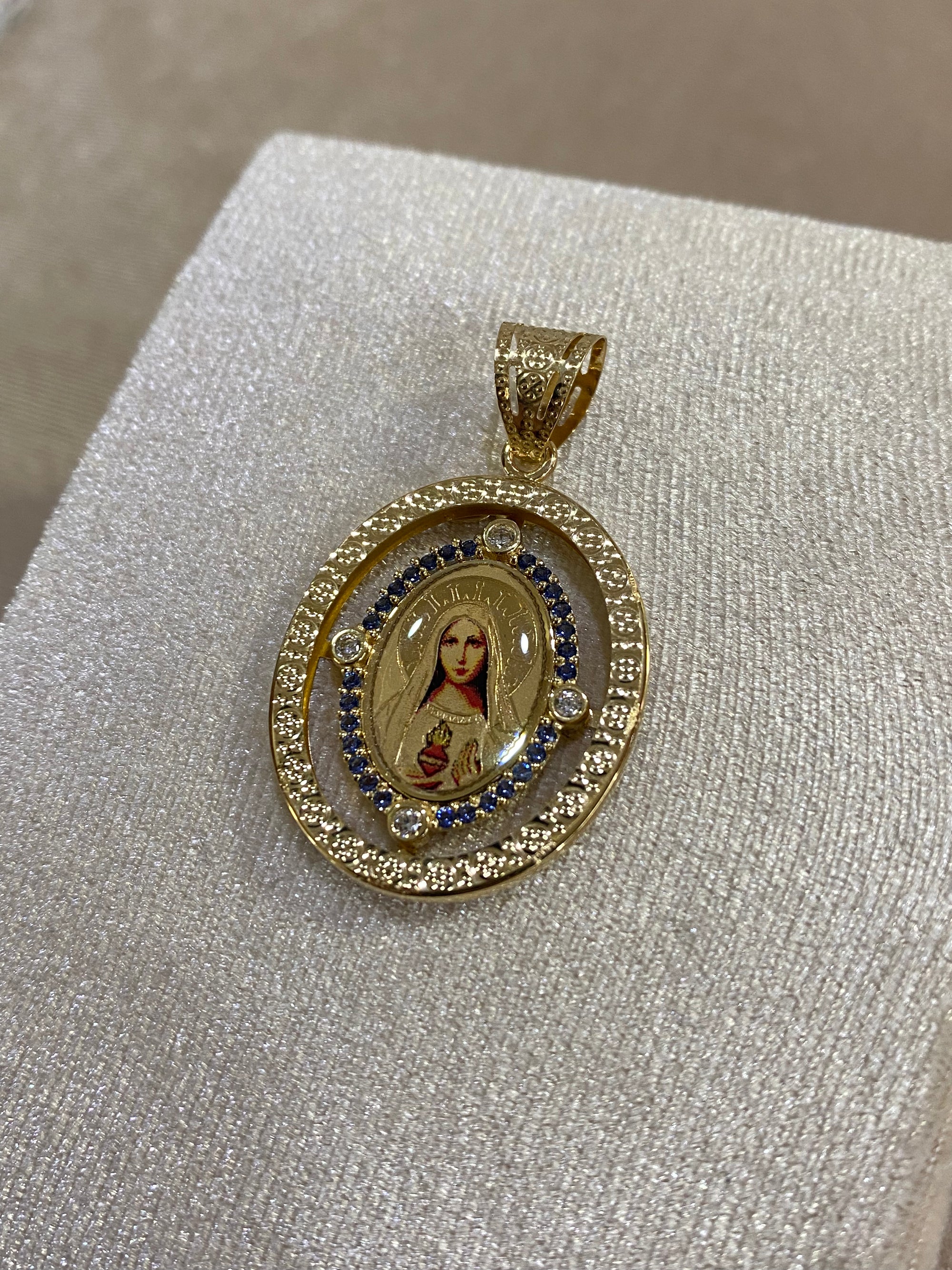 Ciondolo Sacro Madonnina Big