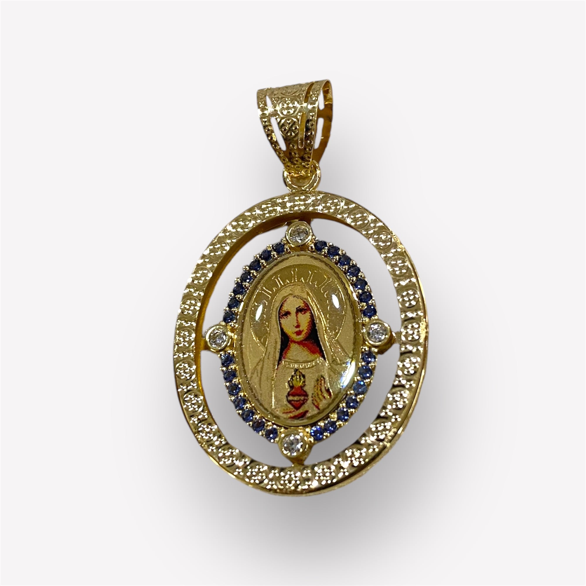 Ciondolo Sacro Madonnina Big